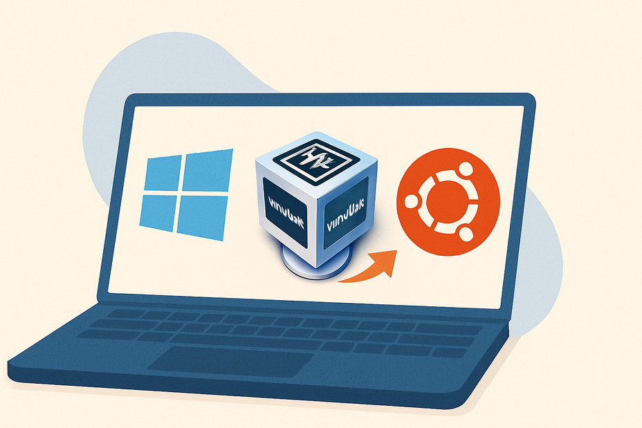 Laptop mit VirtualBox unter Windows 11